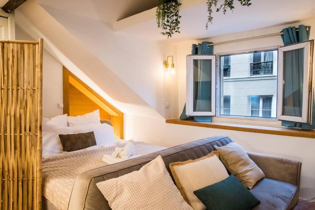 Spacious Studio In Paris Hyper Center - Smart Tv & Wifi - 4P מראה חיצוני תמונה